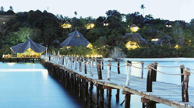 fundu lagoon resort zanzibar exterior
