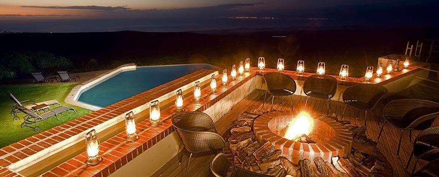 grootbos private game reserve deck boma view
