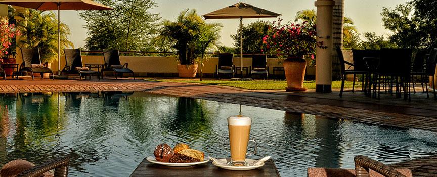 ilala lodge hotel zimbabwe pool coffee