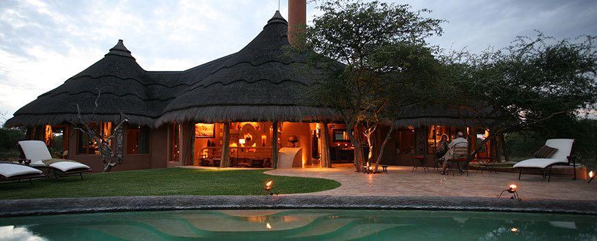 okonjima lodge exterior night