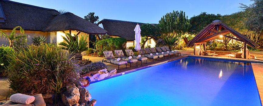 shamwari game reserve pool area
