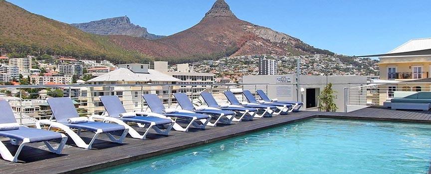 the hyde hotel cape town pool with a view