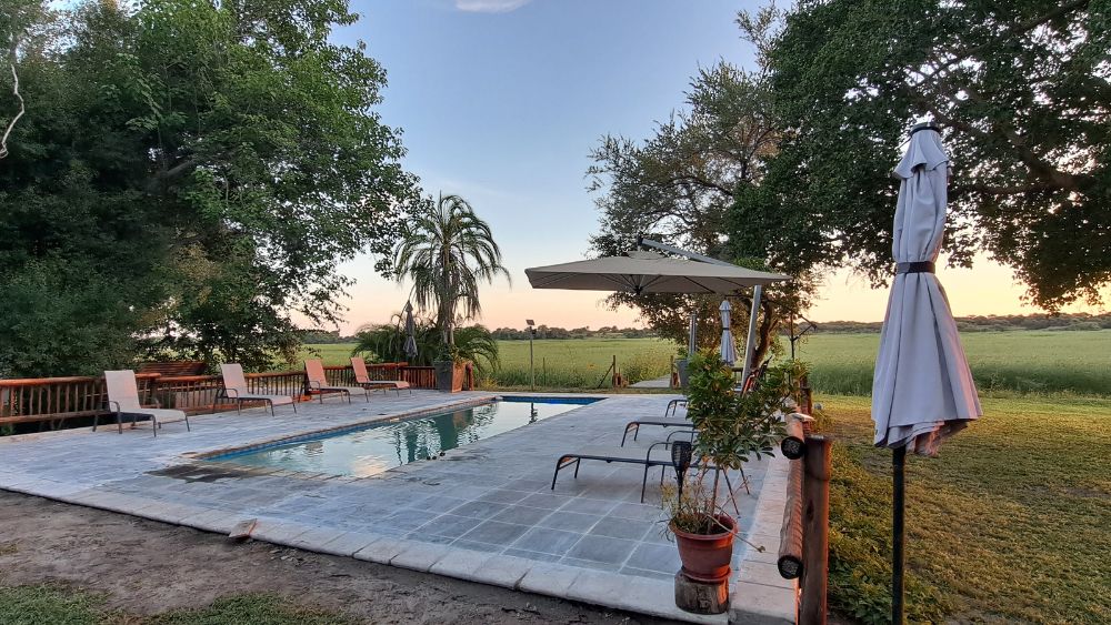drifters adventure tours/explorer tour maun camp pool