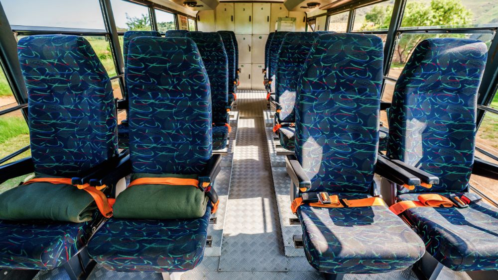 drifters custom adventure truck/custom adventure truck interior facing backwards
