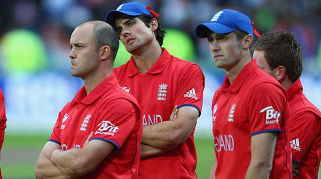 england stumped itin slide